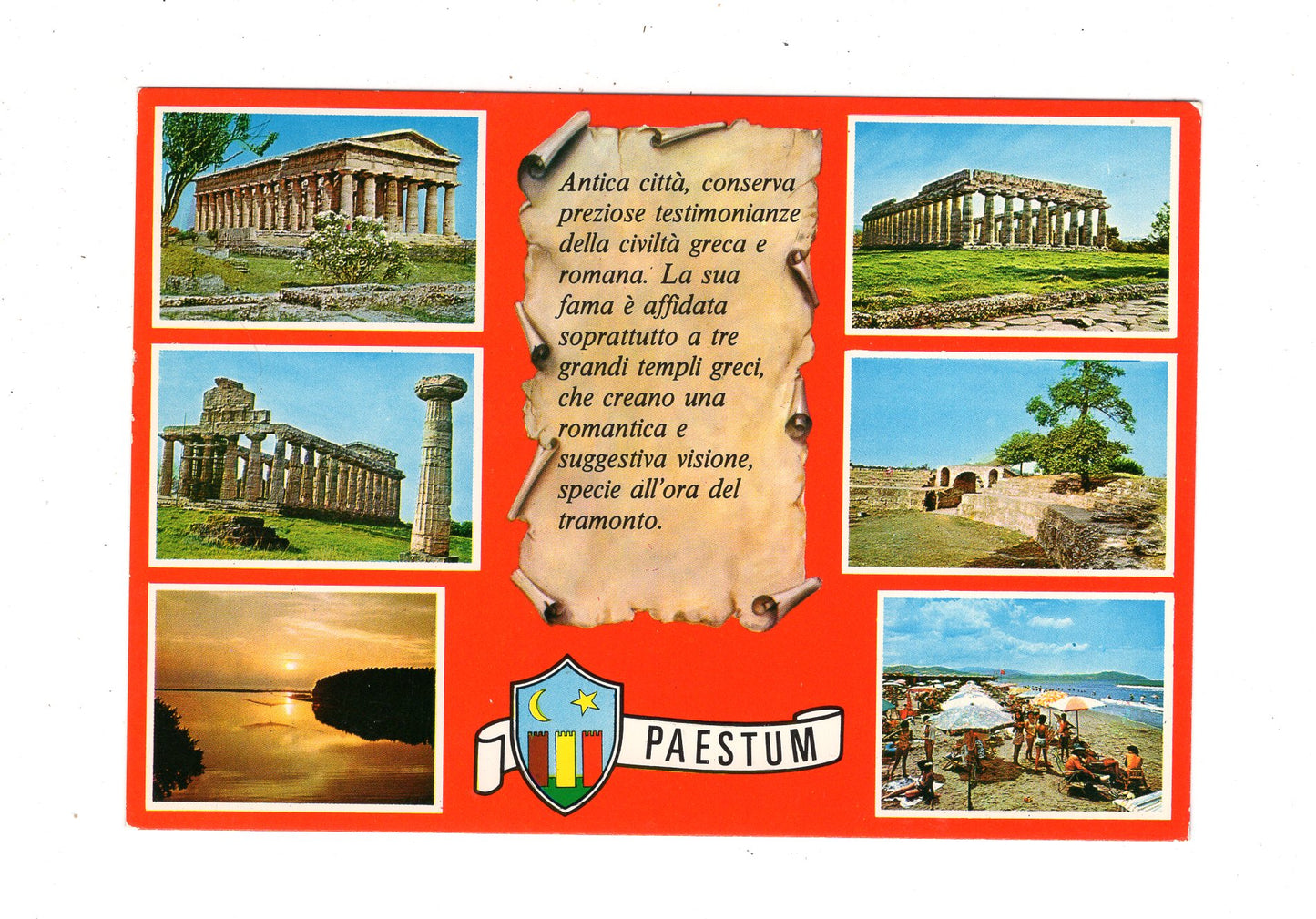 Ansichtskarte Paestum / Italien / N1-63