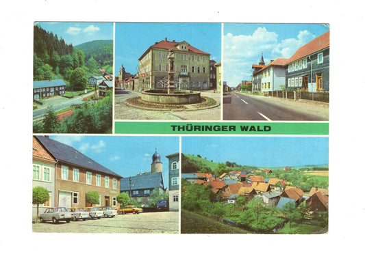 Ansichtskarte Thüringer Wald / Saargrund / Eisfeld +++