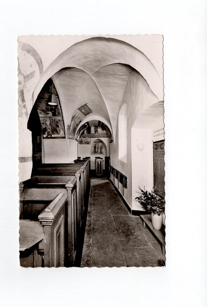 Ansichtskarte Bunte Kerk zu Lieberhausen / Rheinland