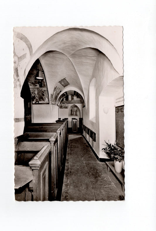 Ansichtskarte Bunte Kerk zu Lieberhausen / Rheinland