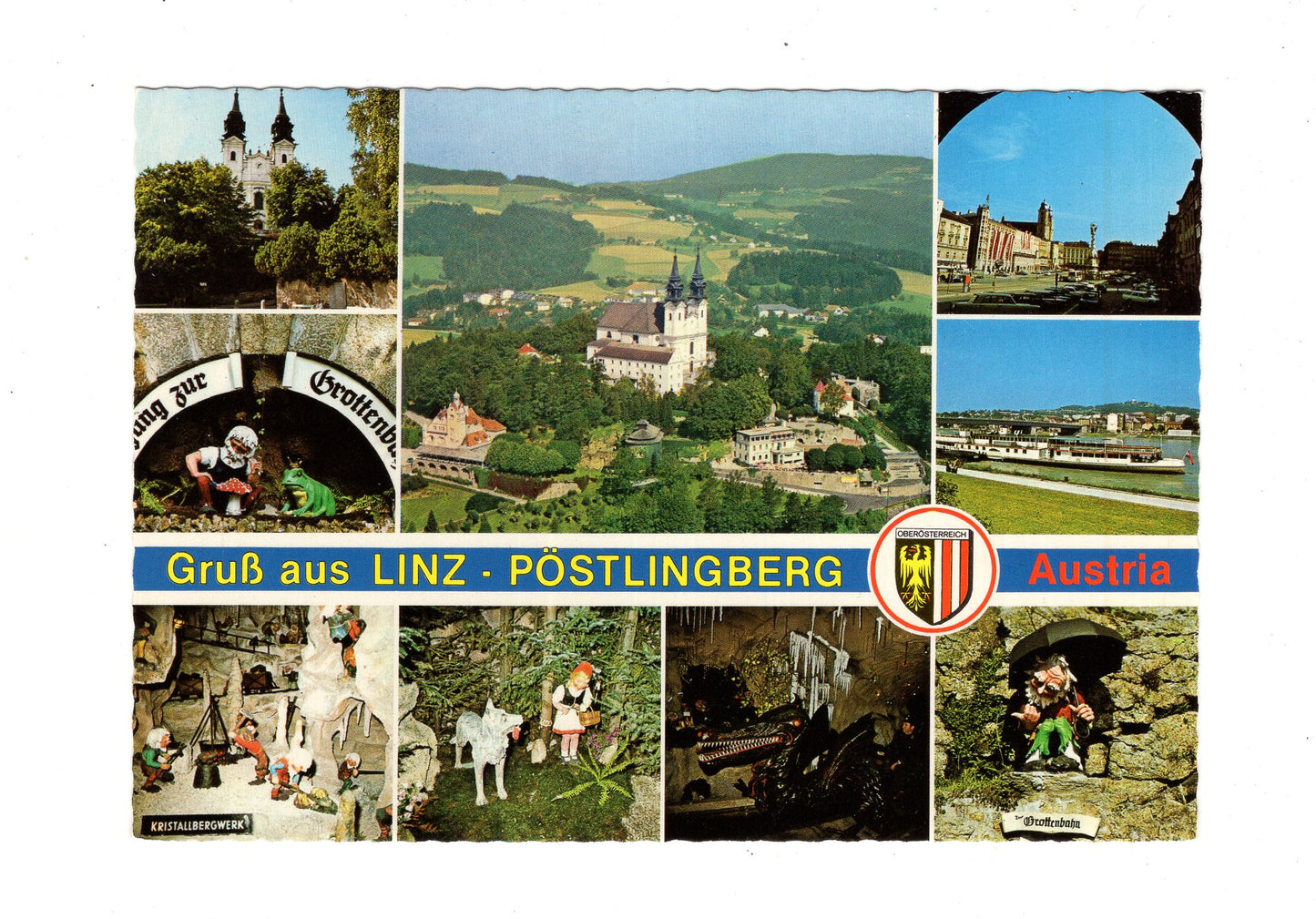 Ansichtskarte Linz an der Donau / Pöstlingberg / Oberösterreich / Österreich
