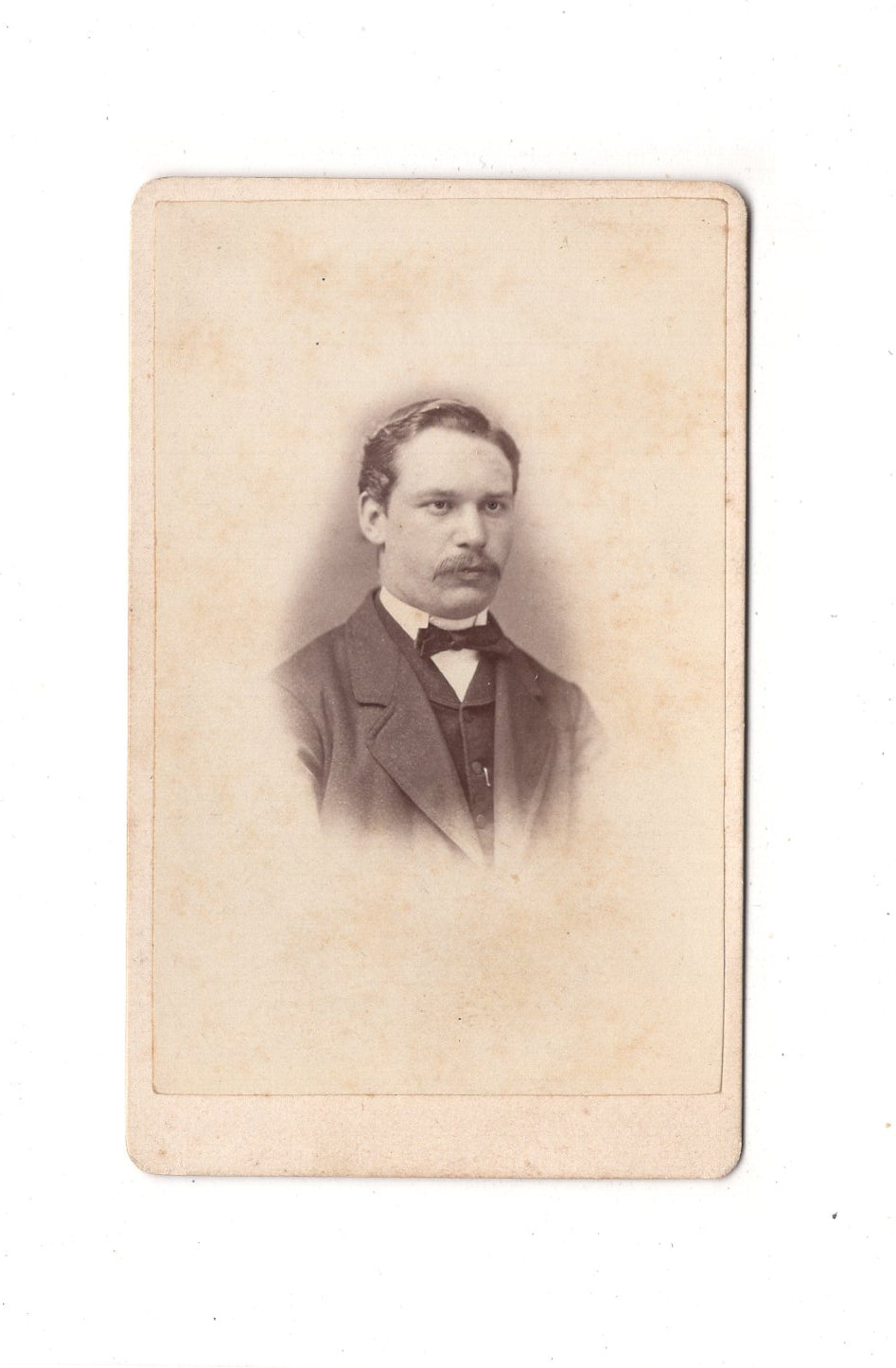 Fotografie Herrenportrait - Koblenz 1860er / CDV C1-19