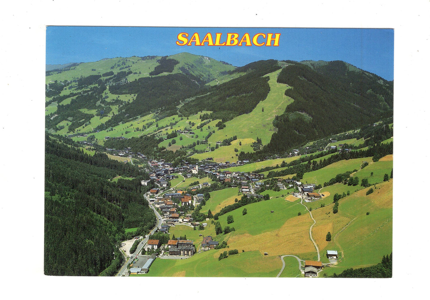 Ansichtskarte Saalbach / Salzburger Land / Österreich