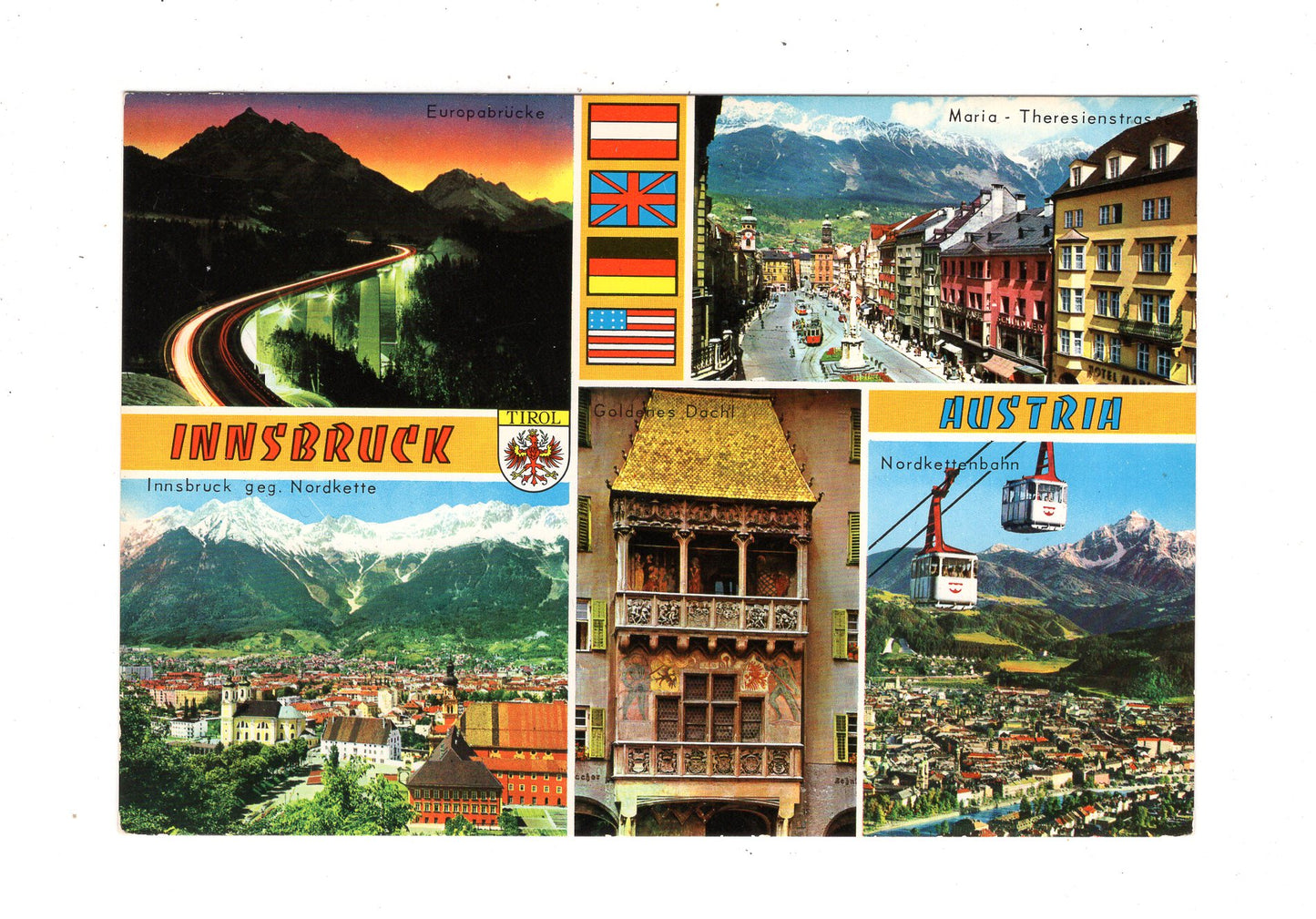 Ansichtskarte Innsbruck / Tirol / Österreich