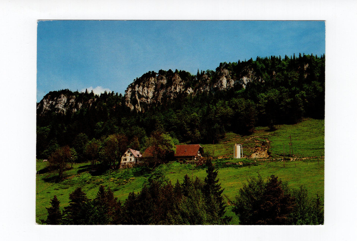 Ansichtskarte Restaurant Hinter-Weissenstein ob Solothurn / Schweiz