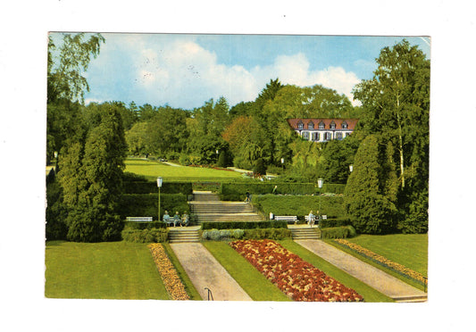 Ansichtskarte Bad Meinberg / Berggarten