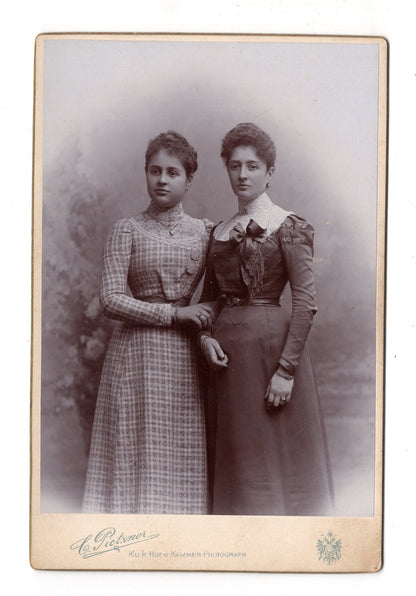 Fotografie Feine Damen / benannt - Wien 1897 / CAB W-19