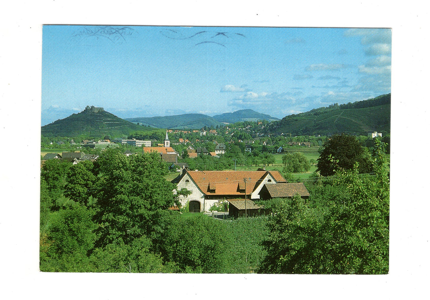 Ansichtskarte Staufen im Breisgau / Blick über Grunern +++