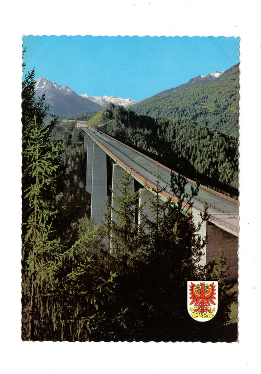 Ansichtskarte Europabrücke / Brennerautobahn / Tirol / Österreich