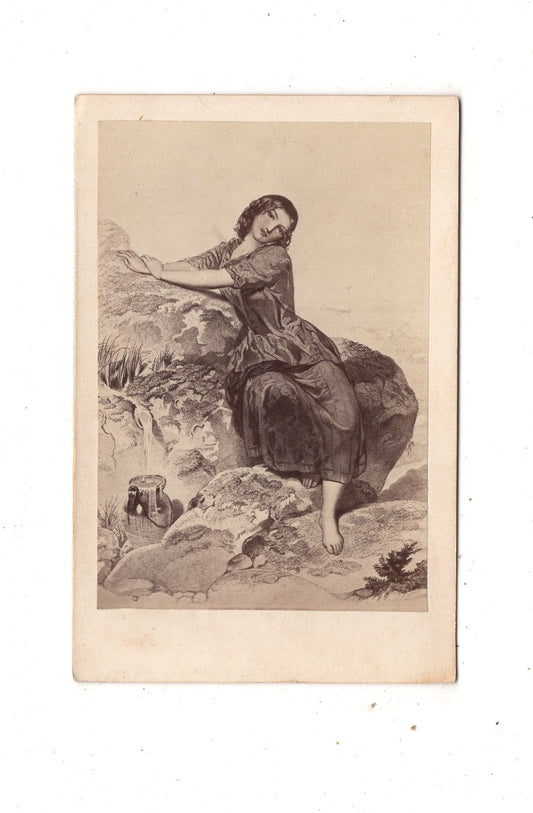 Fotografie Kunst / An der Quelle - 1870er