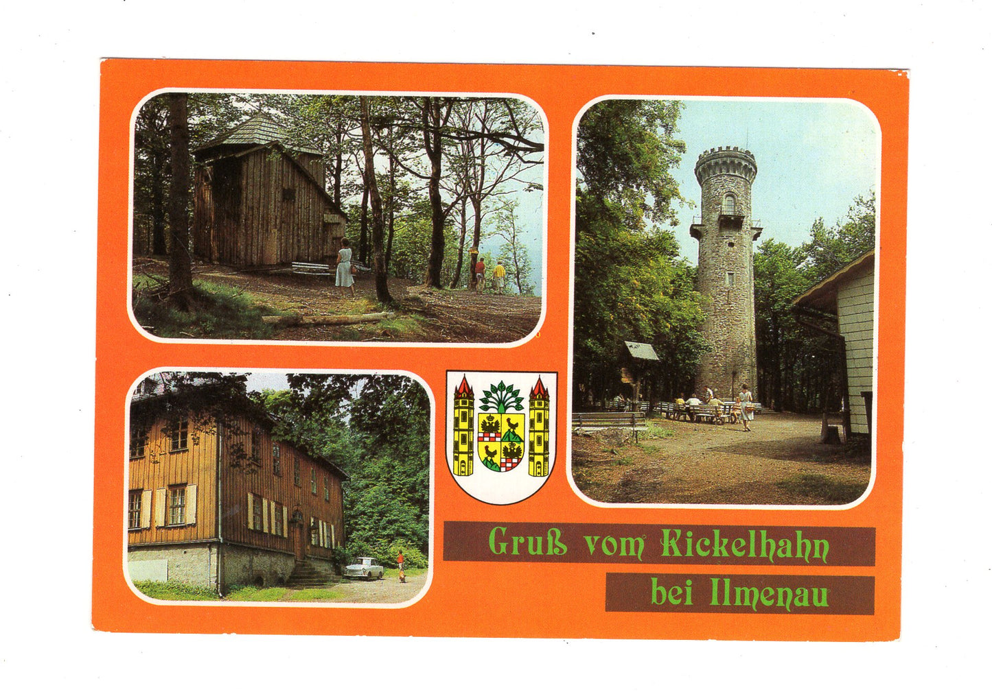 Ansichtskarte Gruß vom Krickelhahn bei Ilmenau