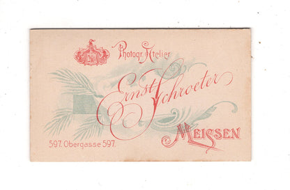 Fotografie Feine Dame - Meißen 1890er