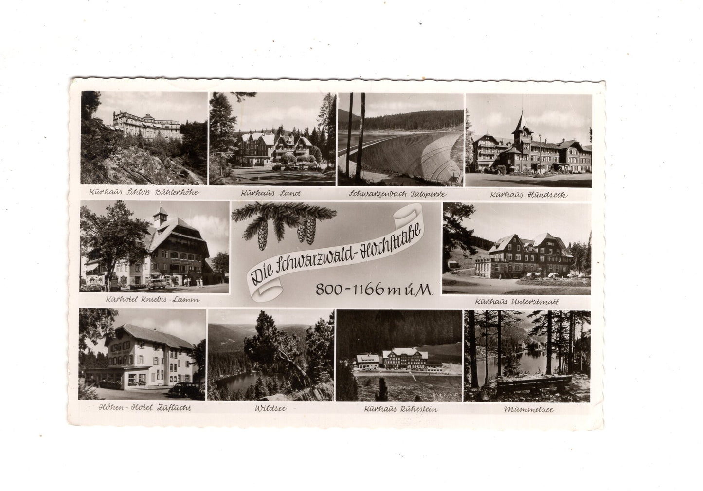 Ansichtskarte Schwarzwald-Hochstraße / Mummelsee +++ / K1-56