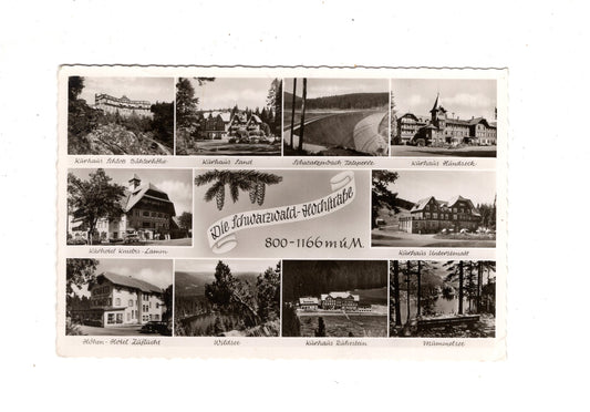 Ansichtskarte Schwarzwald-Hochstraße / Mummelsee +++ / K1-56