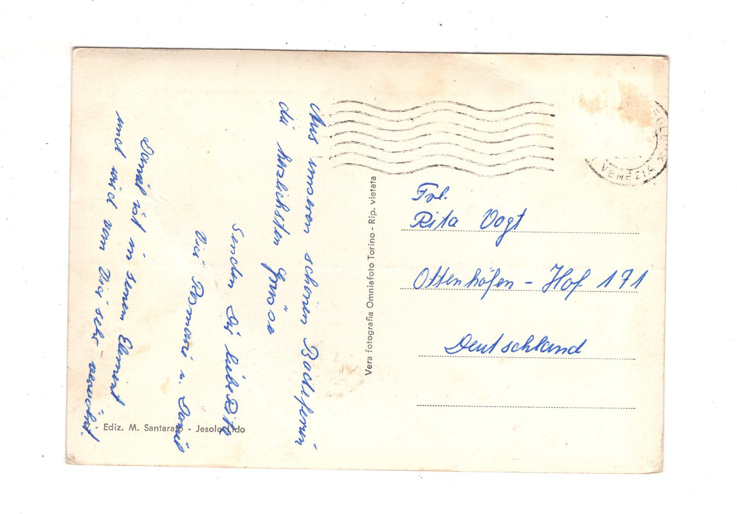 Ansichtskarte Lido di Jesolo / Italien / N1-63