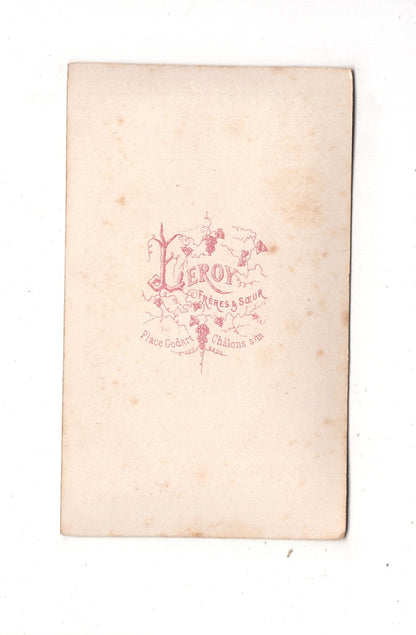 Fotografie Soldat - Chalons s. M. 1860er / CDV M1-04