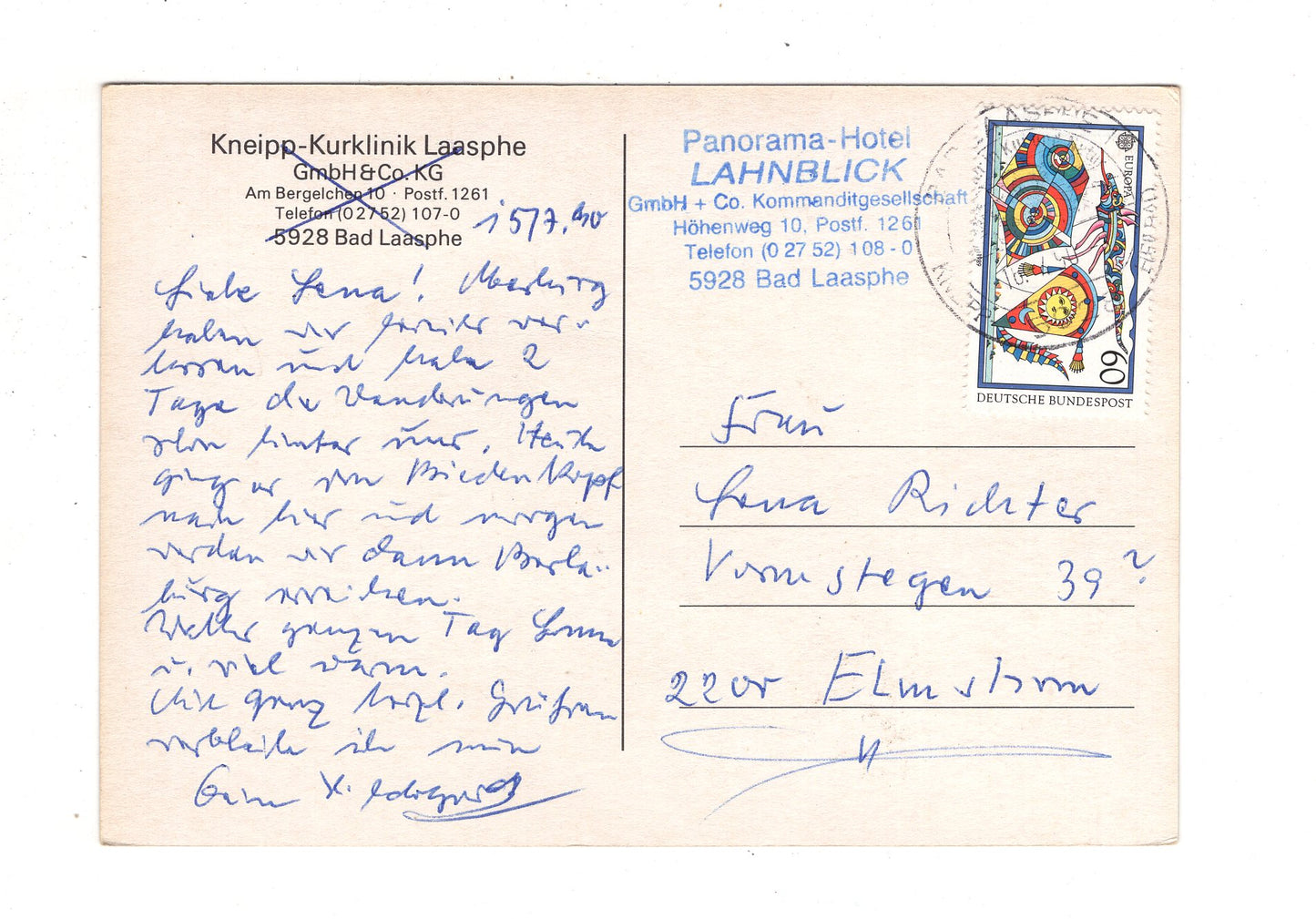 Ansichtskarte Bad Laasphe / I1-66