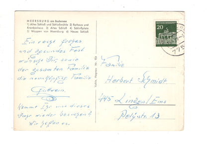 Ansichtskarte Meersburg am Bodensee / J1-64