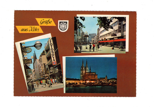 Ansichtskarte Köln am Rhein / Schildergasse - Hohestraße +++ / G1-57