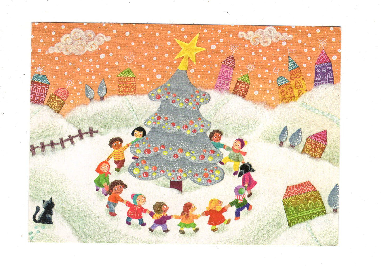 Ansichtskarte Feiertage / Frohe Weihnachten / K1-59