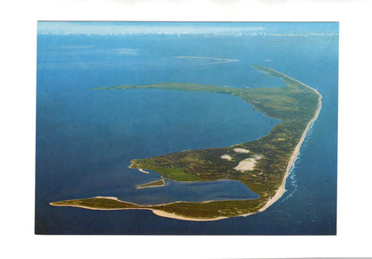 Ansichtskarte Insel Sylt vom Norden gesehen