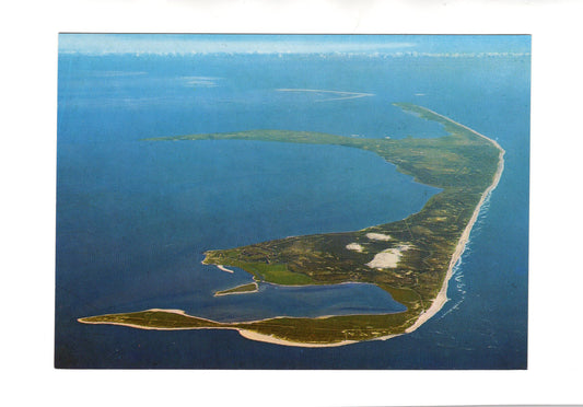 Ansichtskarte Insel Sylt vom Norden gesehen