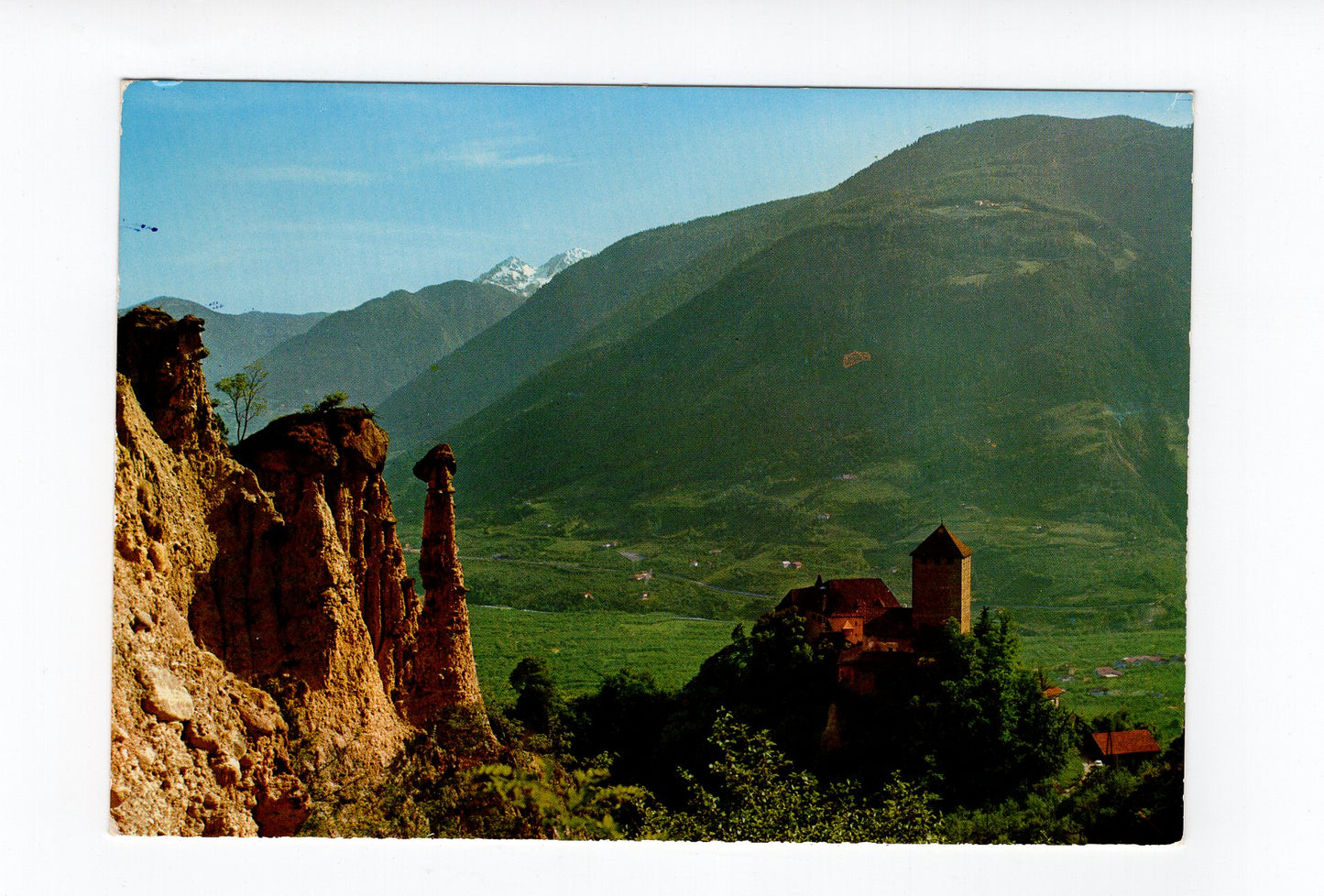 Ansichtskarte Schloss Tirol bei Meran / Südtirol / Italien