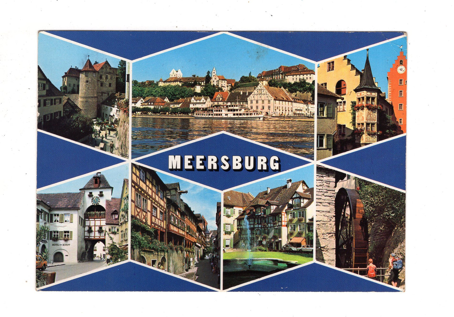 Ansichtskarte Meersburg am Bodensee / J1-64