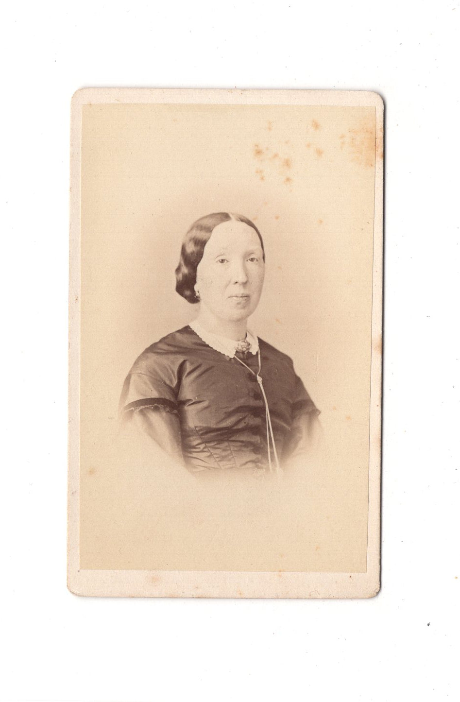 Fotografie Damenportrait - Heidelberg  1860er / CDV C1-01