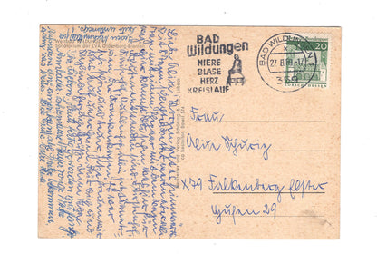 Ansichtskarte Bad Wildungen / Sanatorium der LVA