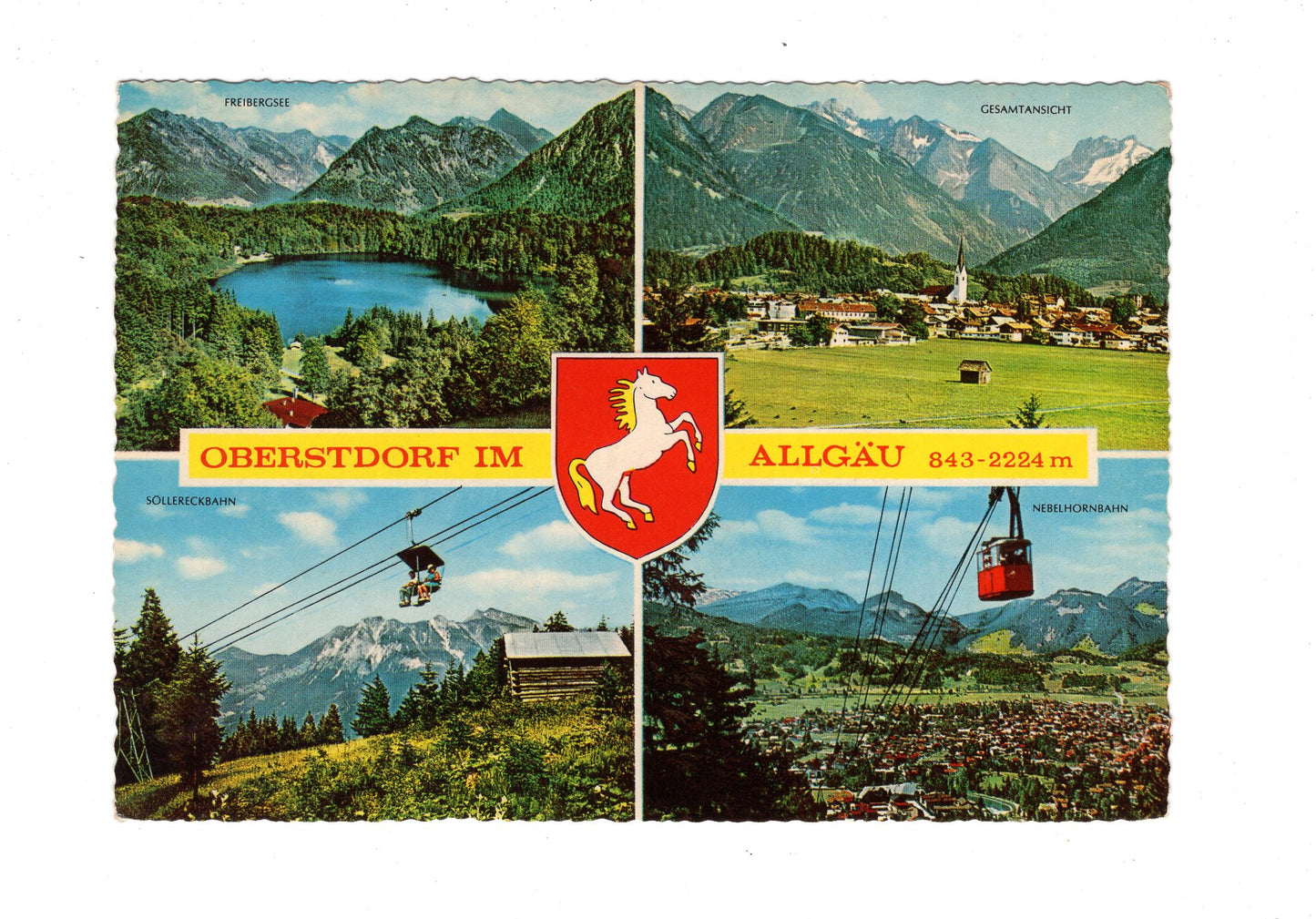 Ansichtskarte Oberstdorf im Allgäu / H1-53