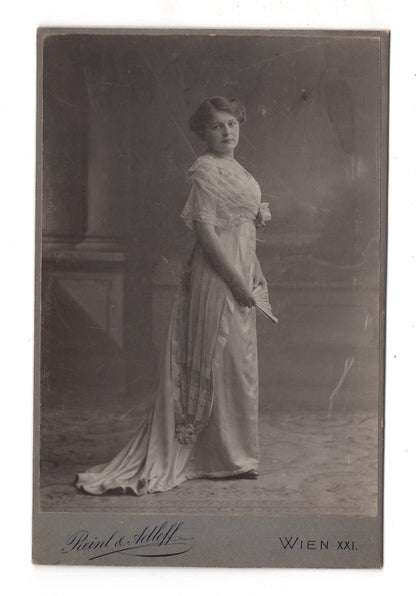 Fotografie Feine Dame - Wien 1900er / CAB W-19