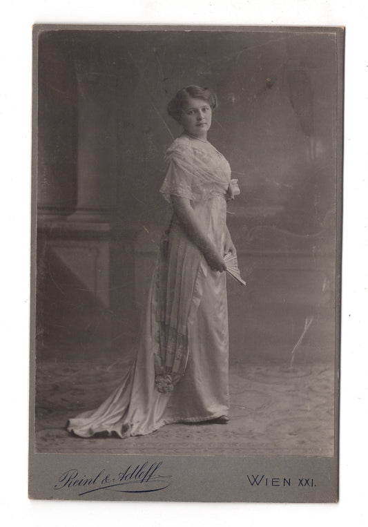 Fotografie Feine Dame - Wien 1900er / CAB W-19