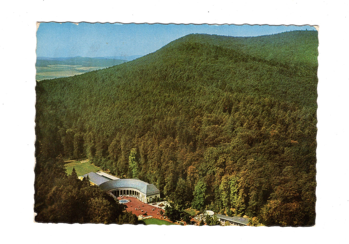 Ansichtskarte Bad Wildungen / An der Wandelhalle