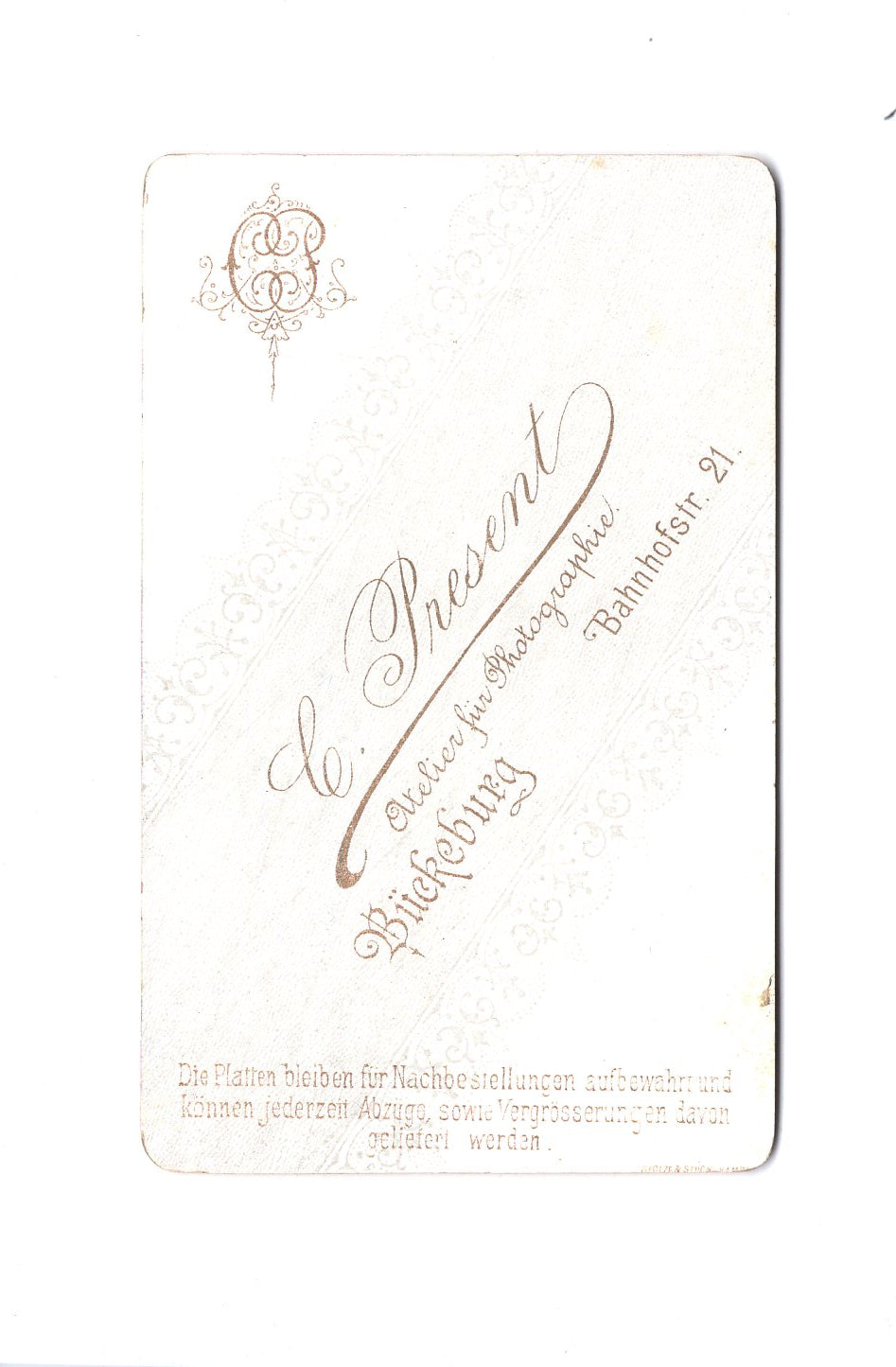 Fotografie Soldat / Soldatenportrait - Bückeburg 1890er