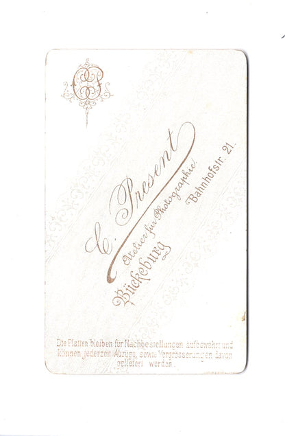 Fotografie Soldat / Soldatenportrait - Bückeburg 1890er