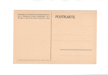 Ansichtskarte / Kunst Postkarte der Preußischen Staatsbibliothek Berlin