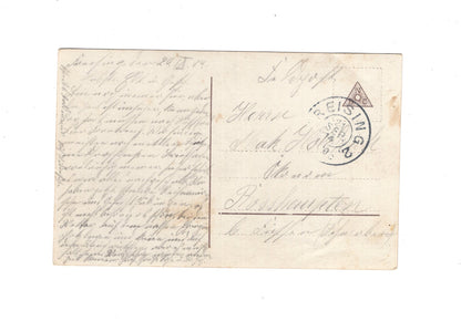 Ansichtskarte / Feldpost - Freising 1914