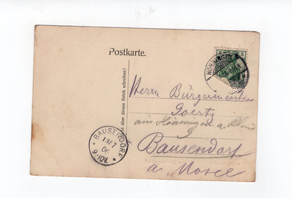 Ansichtskarte Hönningen am Rhein / Das Quellengebiet - 1906