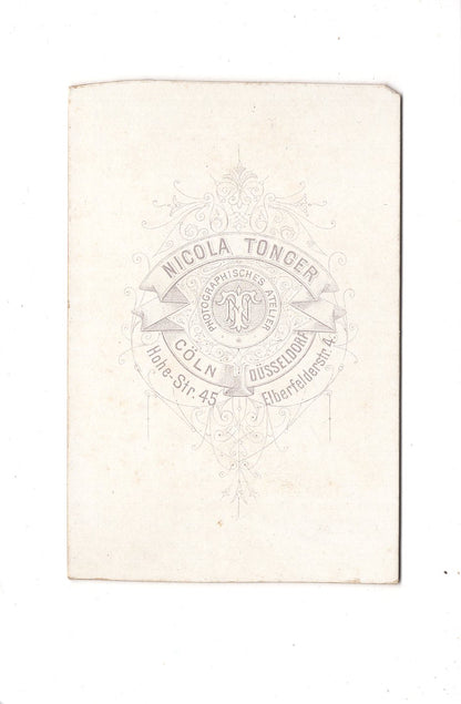 Fotografie Herrenportrait - Köln 1880er