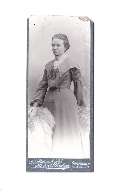 Fotografie Feine Dame - Greifswald 1900er