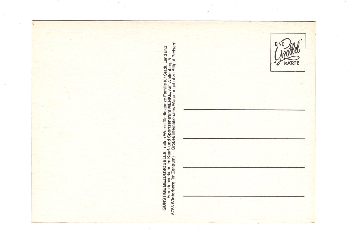 Ansichtskarte Winterberg / Hochsauerland / H1-70