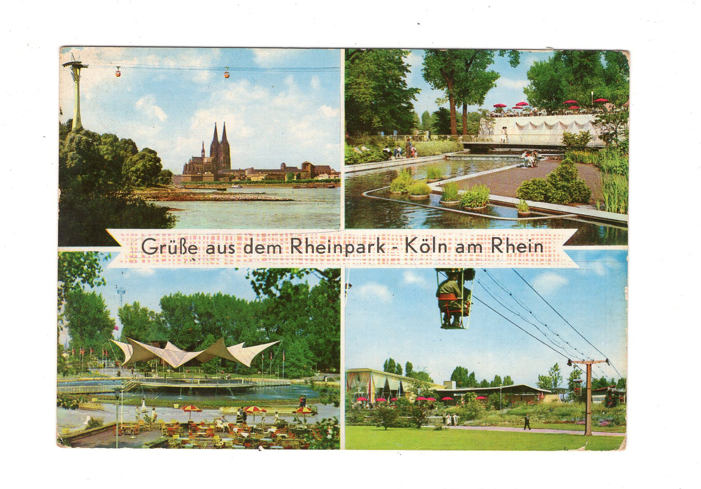 Ansichtskarte Köln am Rhein / Rheinpark / G1-57