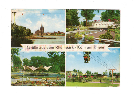 Ansichtskarte Köln am Rhein / Rheinpark / G1-57