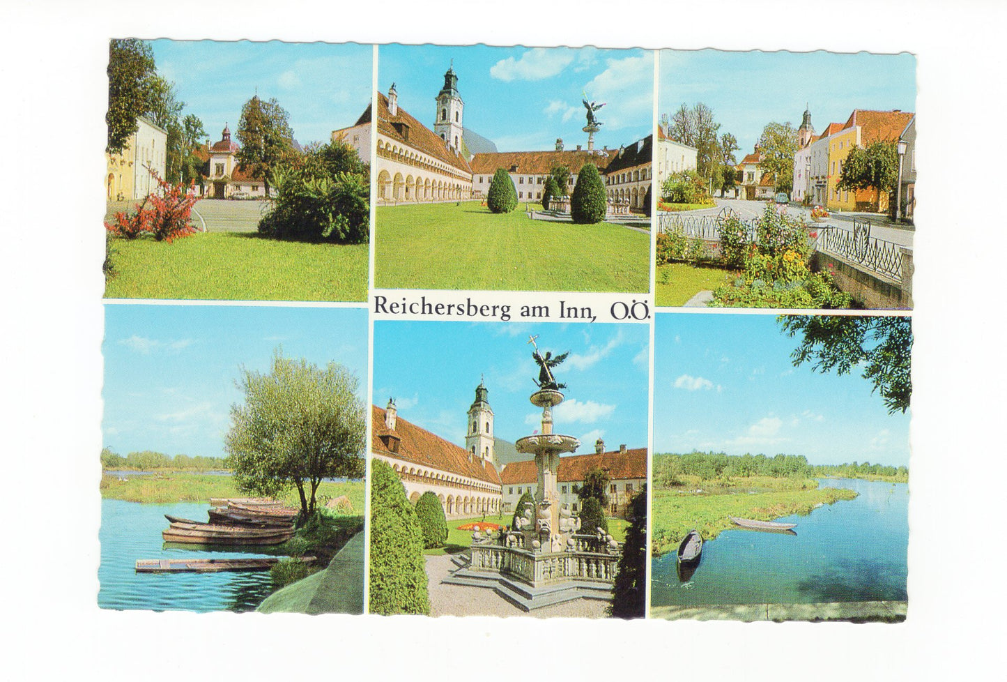 Ansichtskarte Reichersberg am Inn / Oberösterreich / Österreich