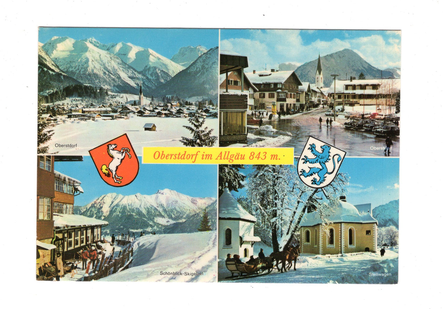 Ansichtskarte Oberstdorf im Allgäu / H1-53
