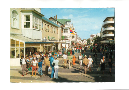 Ansichtskarte Nordseeheilbad Westerland auf Sylt / Friedrichstraße