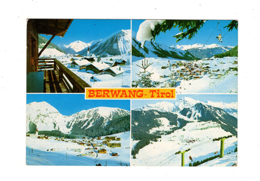 Ansichtskarte Berwang / Tirol / Österreich