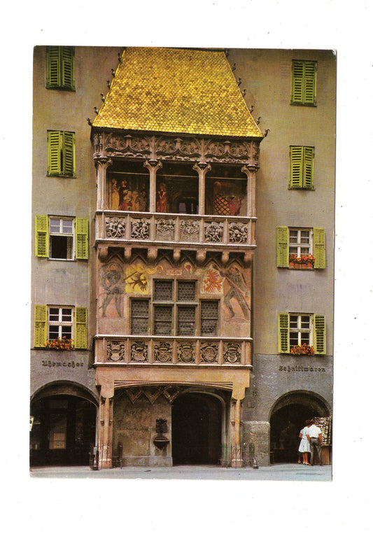 Ansichtskarte Innsbruck / Goldenes Dachl / Tirol / Österreich