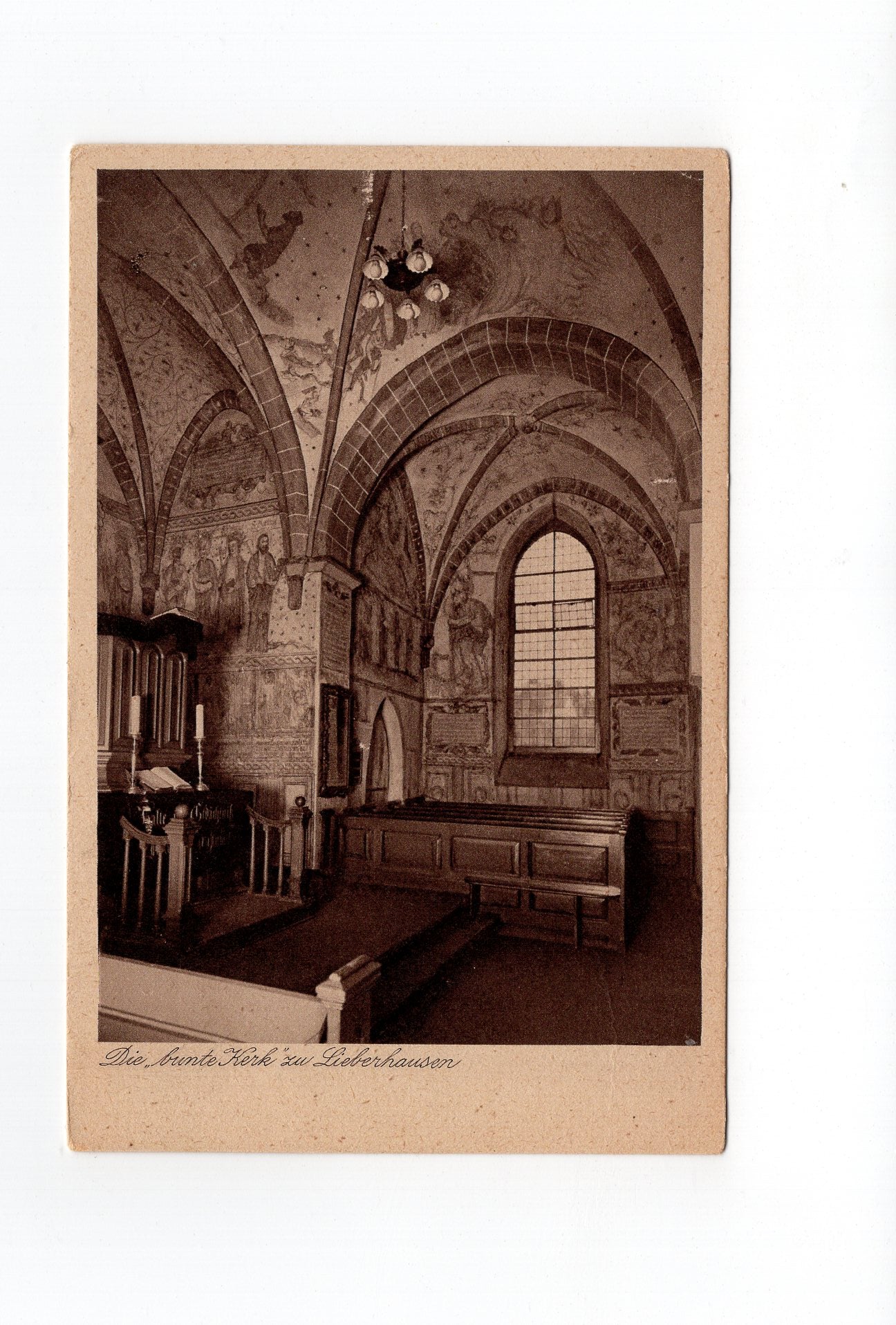 Ansichtskarte Die bunte Kerk zu Lieberhausen